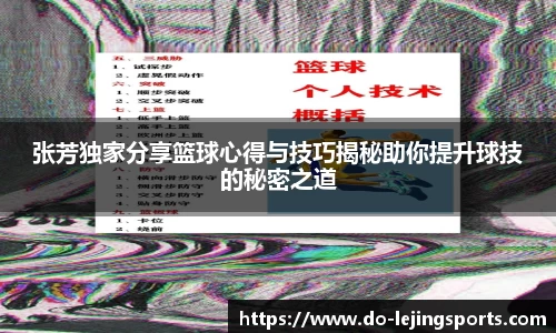 张芳独家分享篮球心得与技巧揭秘助你提升球技的秘密之道